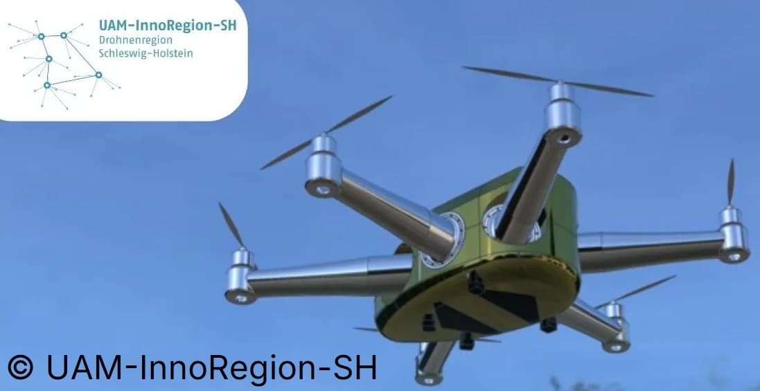 AERO-SH transport drone concept, courtesy of UAM-InnoRegion-SH